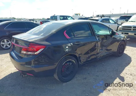 2013 Honda Civic Lx z USA, uszkodzony, nr VIN 19XFB2F50DE262018